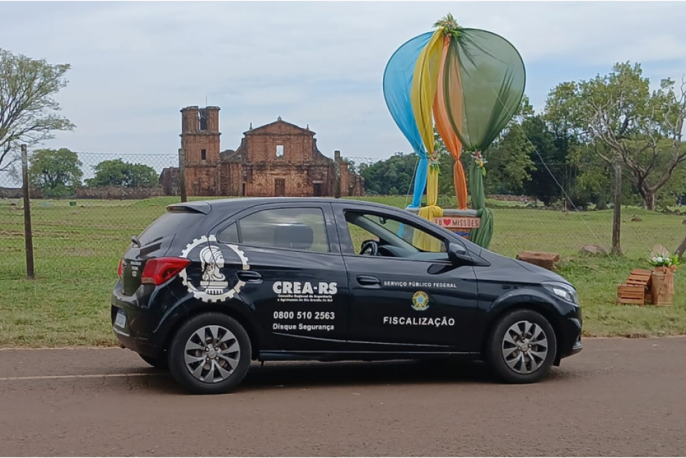 CREA-RS fiscaliza Festival Internacional de Balonismo em São Miguel das Missões