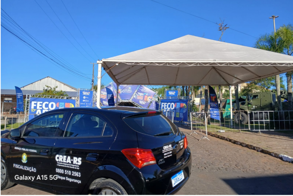 CREA-RS fiscaliza 17ª edição da Fecoarti