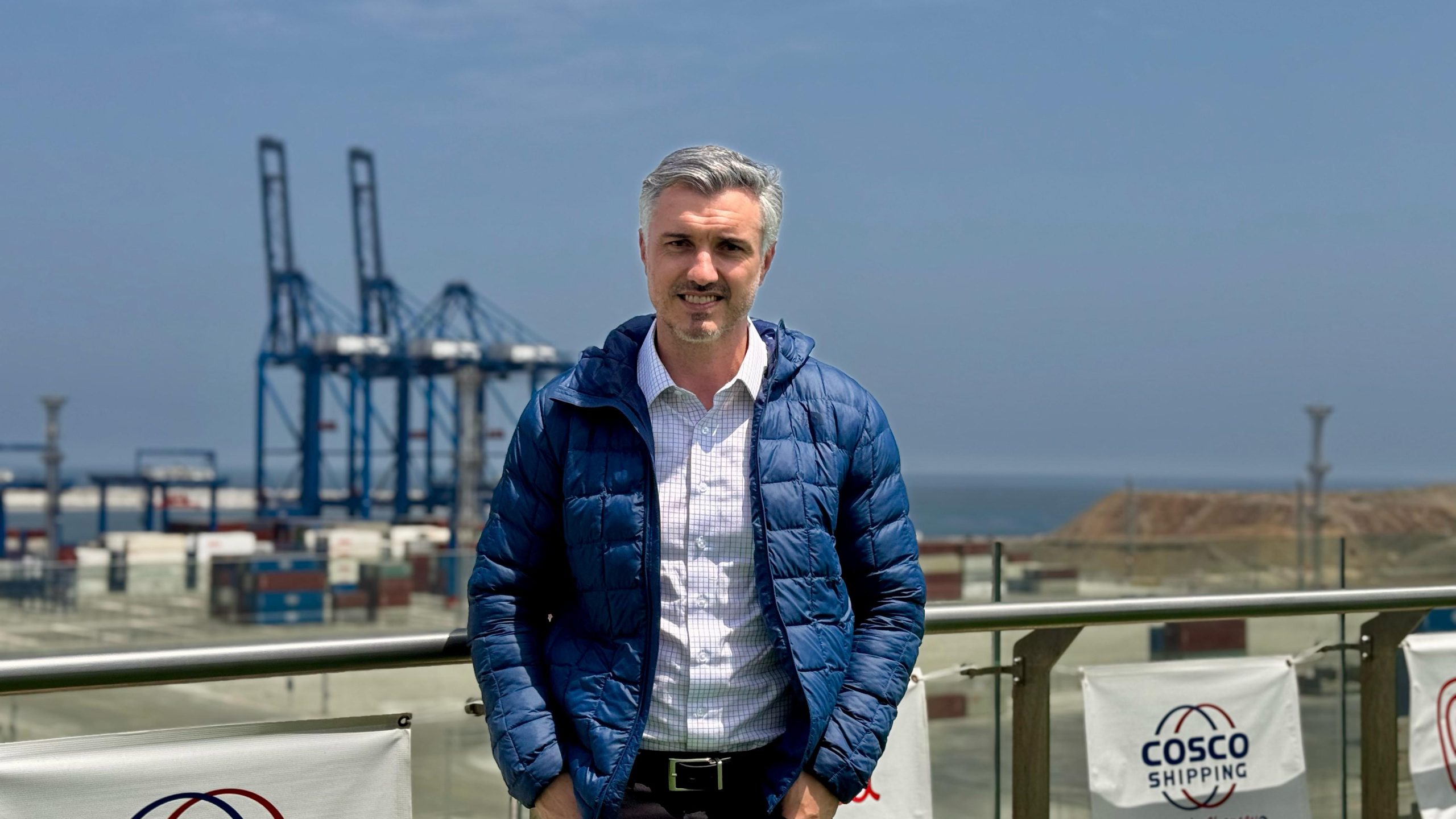 Presidente Vinicius Marchese questiona a inexistência, no Brasil, de uma obra de impacto tão significativo como o porto de Chancay