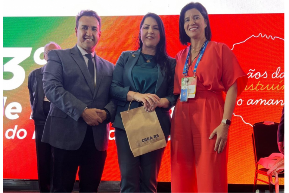 Presidente do CREA-RS participa do 43º Congresso de Municípios do Rio Grande do Sul