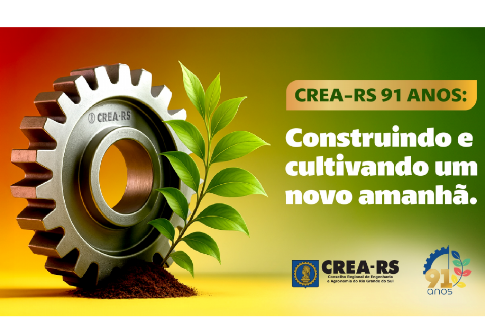 CREA-RS celebra 91 anos construindo e cultivando um novo amanhã