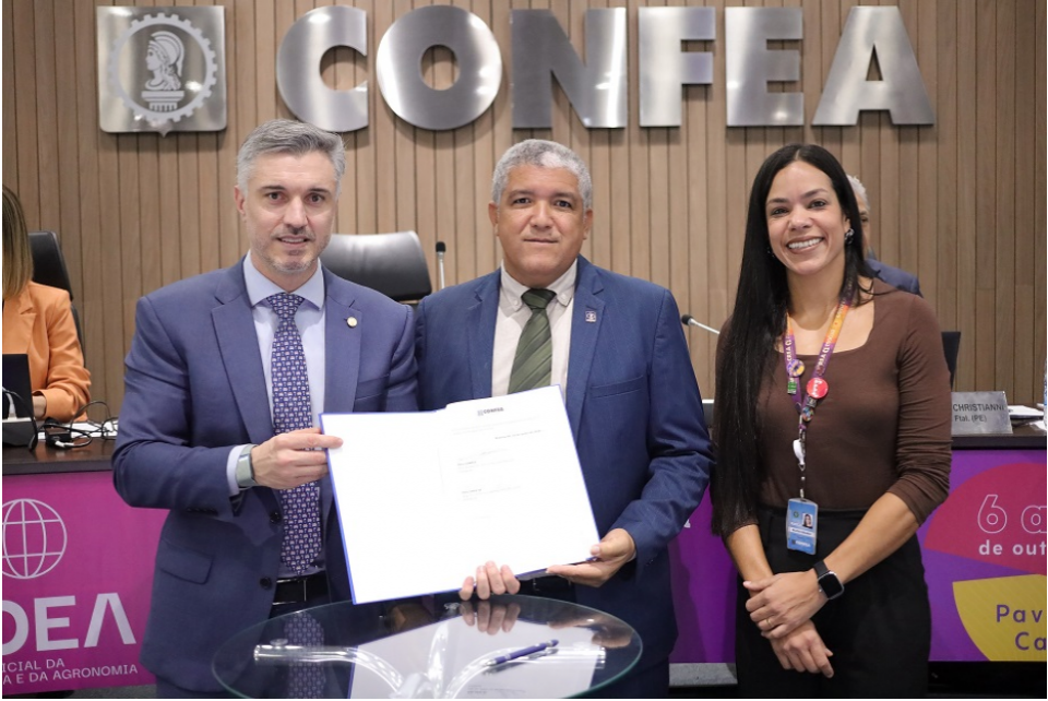 Confea e Crea-SE firmam protocolo para a 81ª Soea