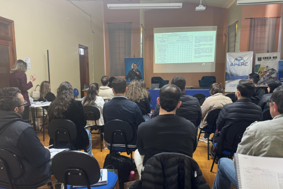 CREA-RS prestigia evento da APERC em Três Passos e reforça parceria com entidades de classe