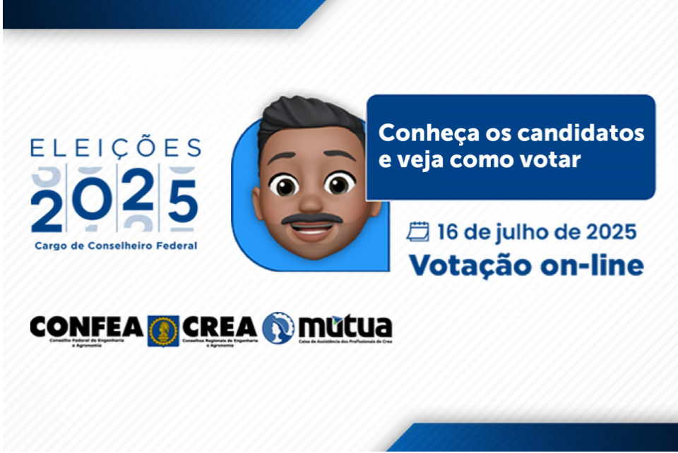 Eleição para Conselheiro Federal na Modalidade Elétrica: conheça os candidatos e saiba como votar