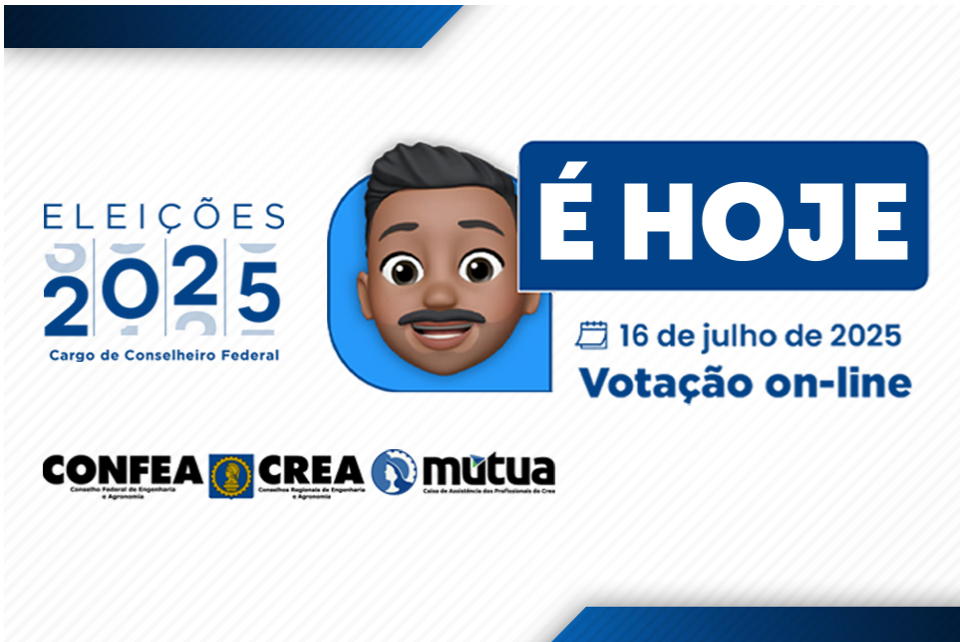 É hoje! Eleições para Conselheiro Federal