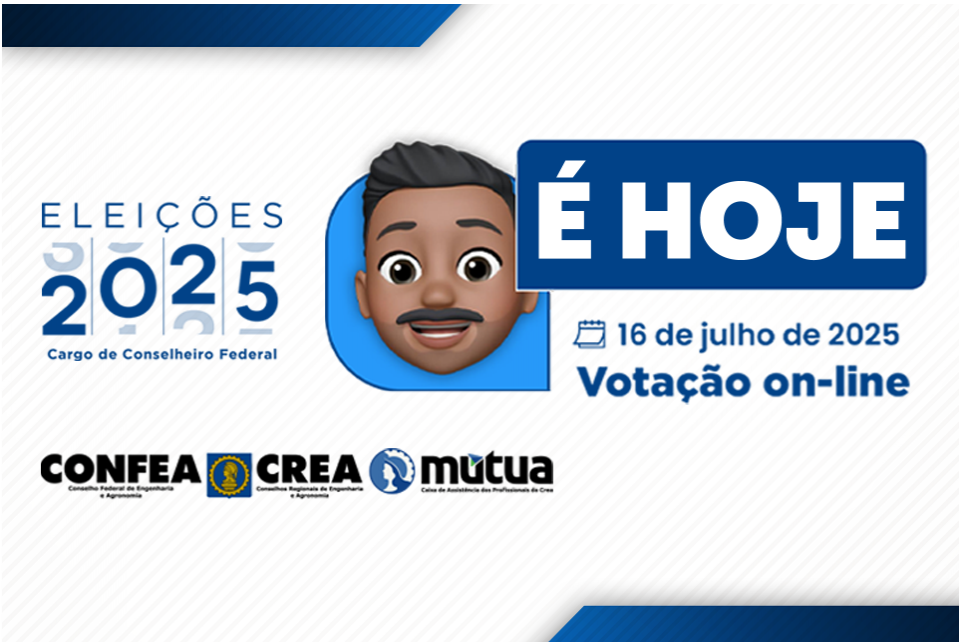Profissional, vote para eleger o conselheiro federal do Rio Grande do Sul