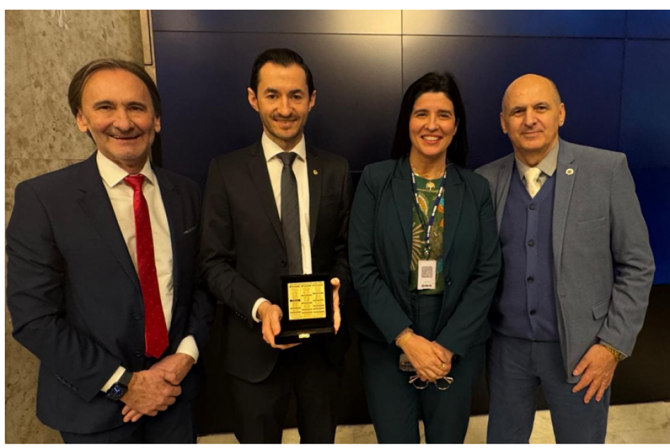Presidente do CREA-RS prestigia homenagem ao diretor-geral do Daer-RS