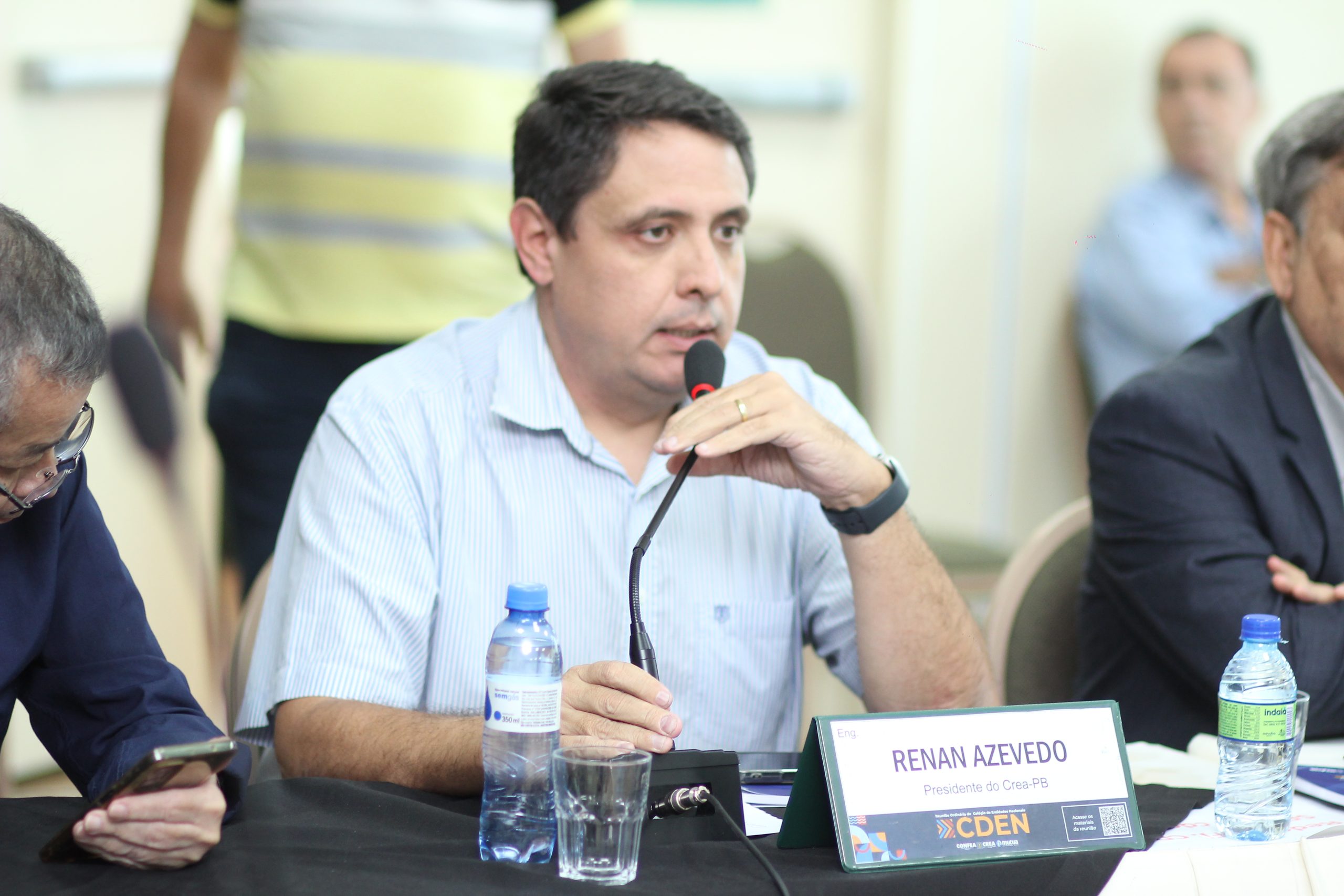 Presidente do Crea-PB e ex-conselheiro federal, eng. minas Renan Azevedo