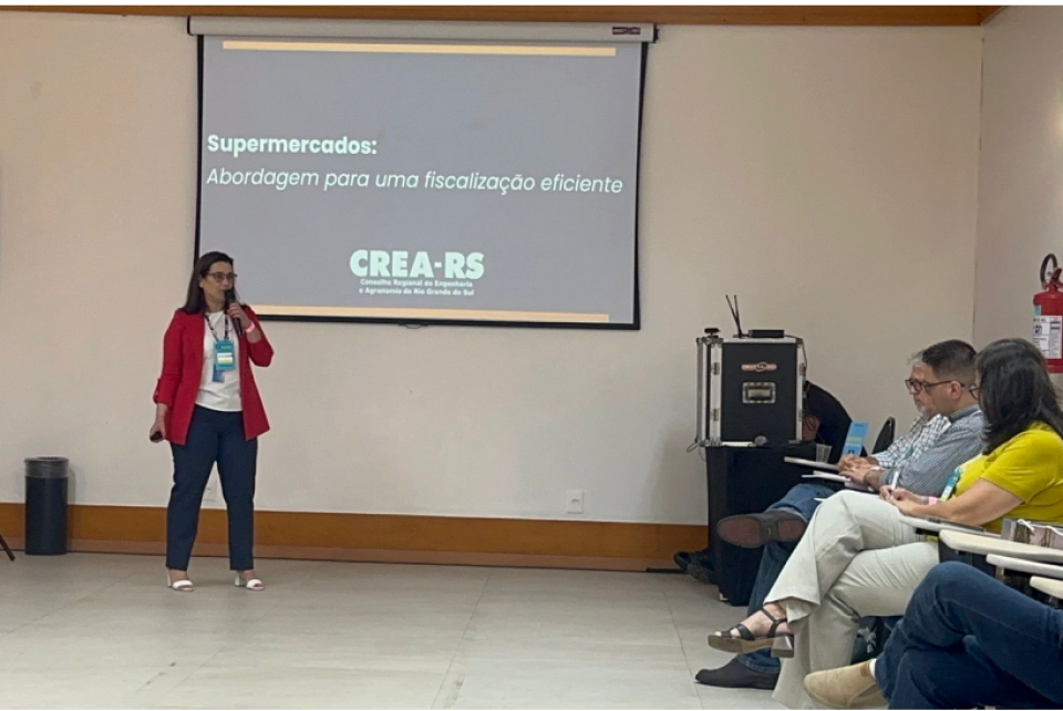CREA-RS apresenta projetos em Seminário de Fiscalização do CREA-AL