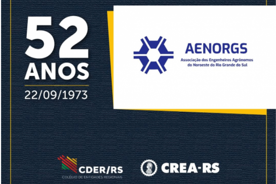 AENORGS comemora 52 anos de fundação