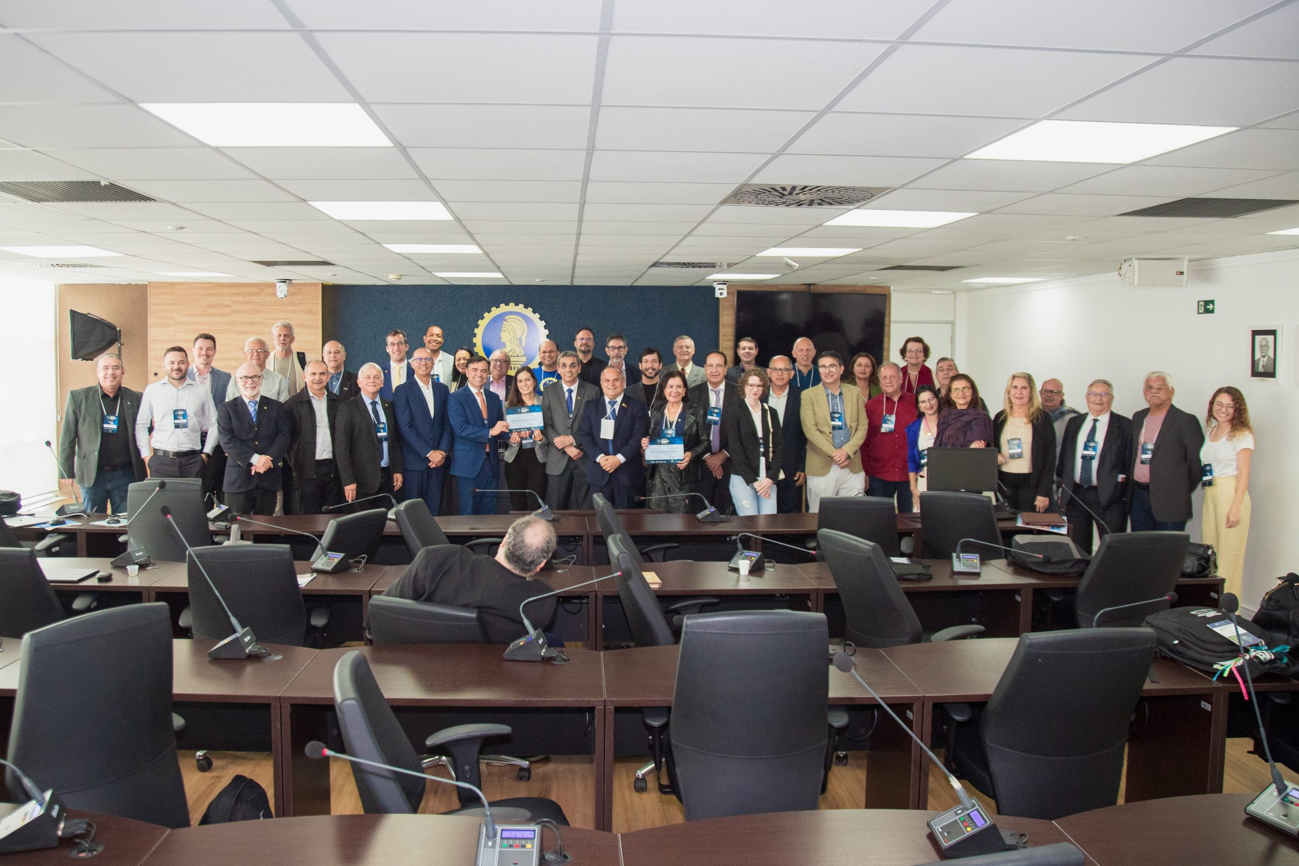 Alguns dos participantes do Congresso