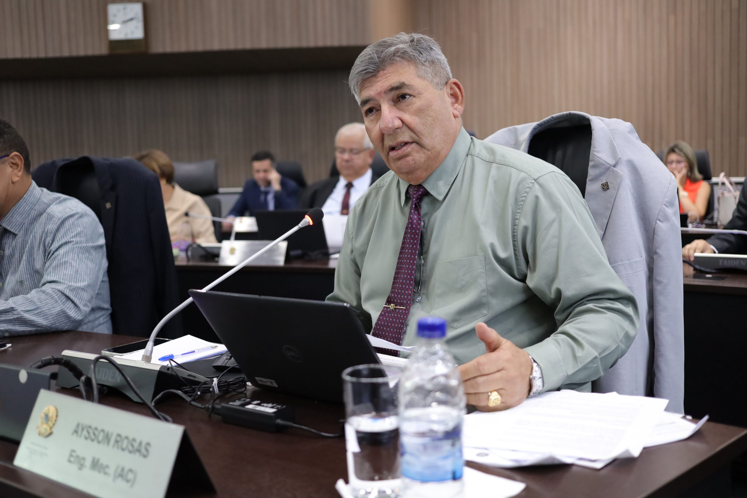 Coordenador da CEEP, eng. mec. Aysson Rosas Filho