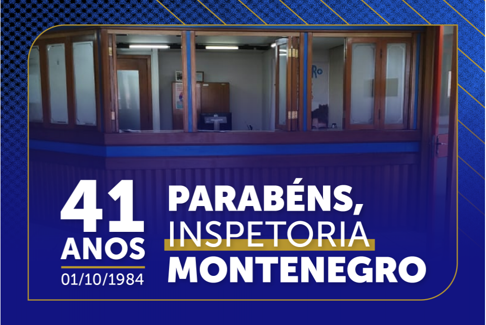 Inspetoria de Montenegro comemora 41 anos de fundação