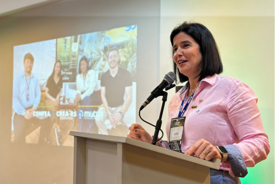 Conselho presente à 4ª Semana Agropecuária da UFRGS