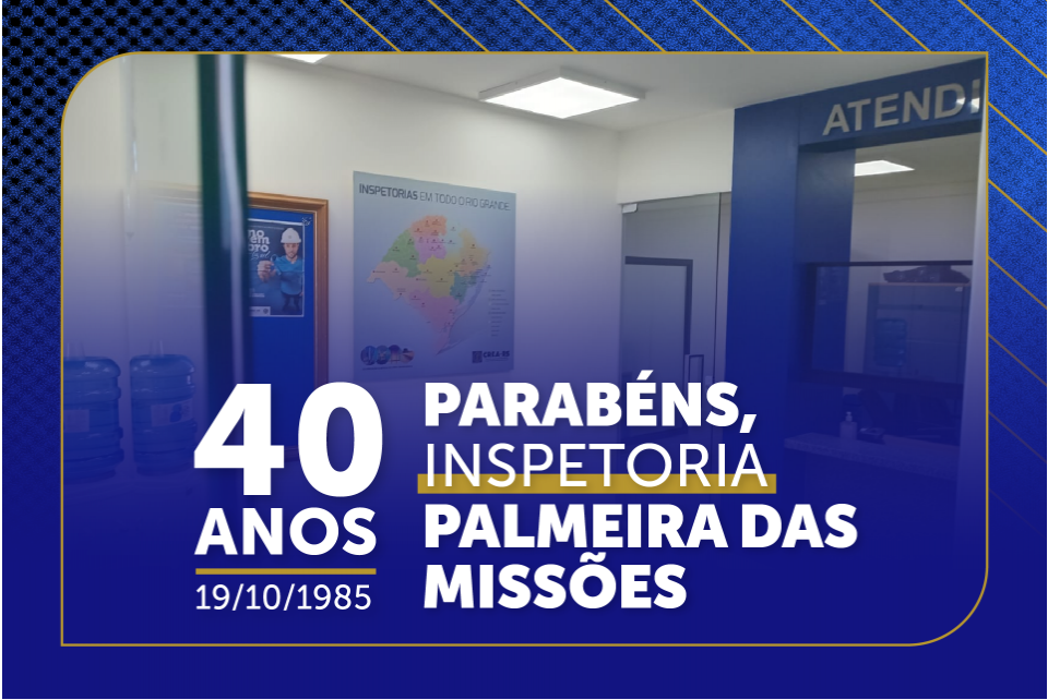 Inspetoria de Palmeira das Missões completa 40 anos