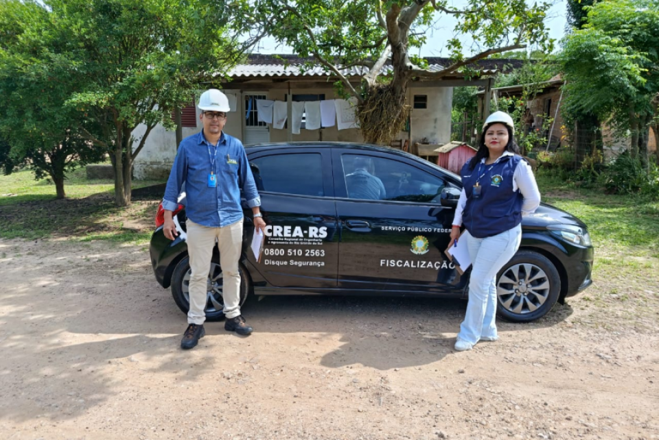 Equipe técnica do CREA-RS atua em Manoel Viana em apoio à Famurs