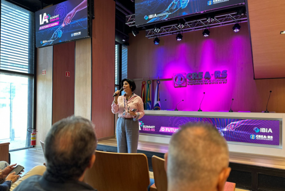 1º Summit de Inteligência Artificial do CREA-RS: A Engenharia sendo motor da transformação tecnológica