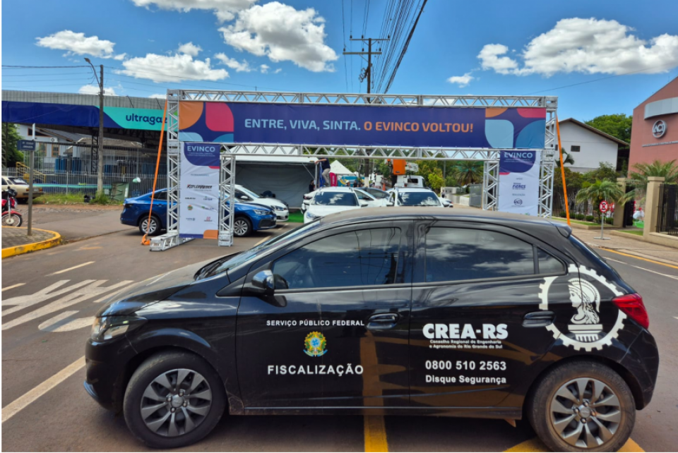 CREA-RS verifica montagem da EVINCO em Panambi