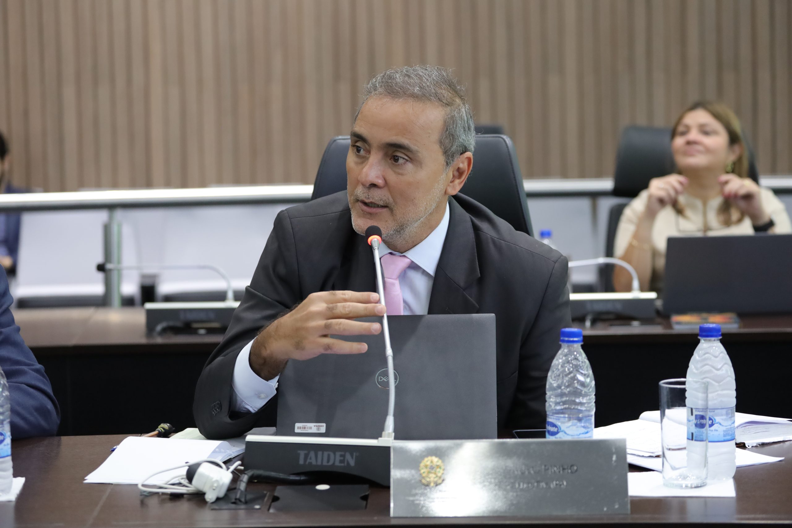 Conselheiro federal eng. civ. Paulo Pinho, membro da CCSS