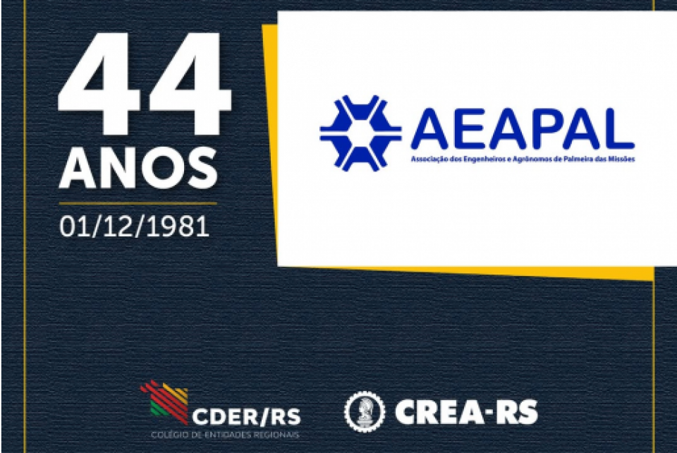Aeapal: 44 anos fortalecendo a Agronomia na região