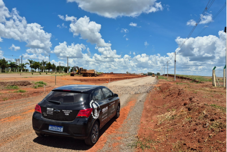 Obras no desvio da ERS-142 em Não Me Toque são fiscalizadas