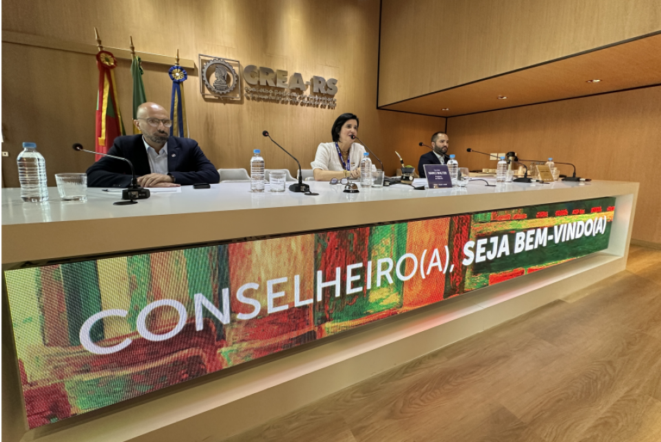 CREA-RS empossa conselheiros para o mandato 2026/2028 e elege coordenadores