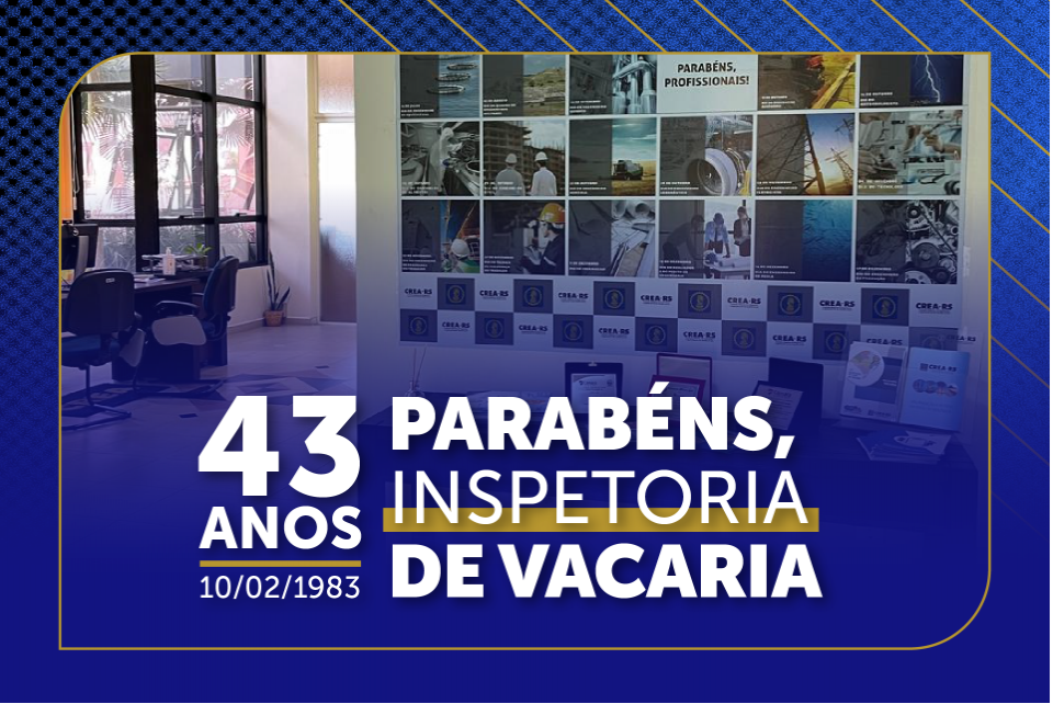 Inspetoria de Vacaria 43 anos de fundação