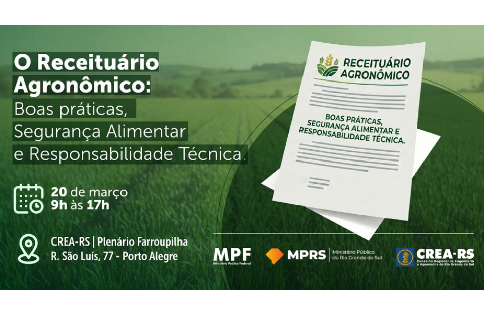 Receituário Agronômico: boas práticas, segurança alimentar e responsabilidade técnica