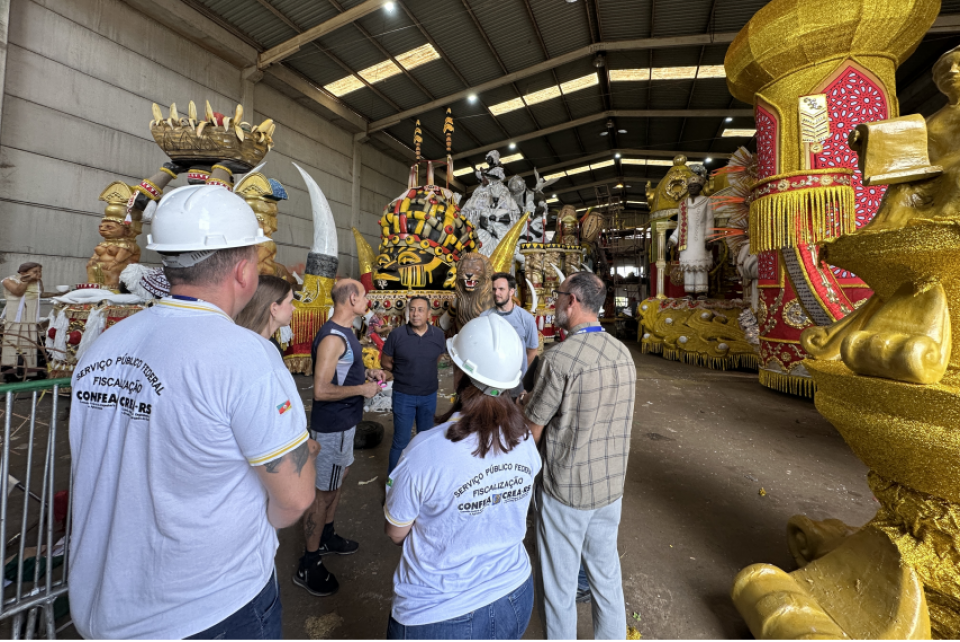 CREA-RS realiza Operação Carnaval em Porto Alegre