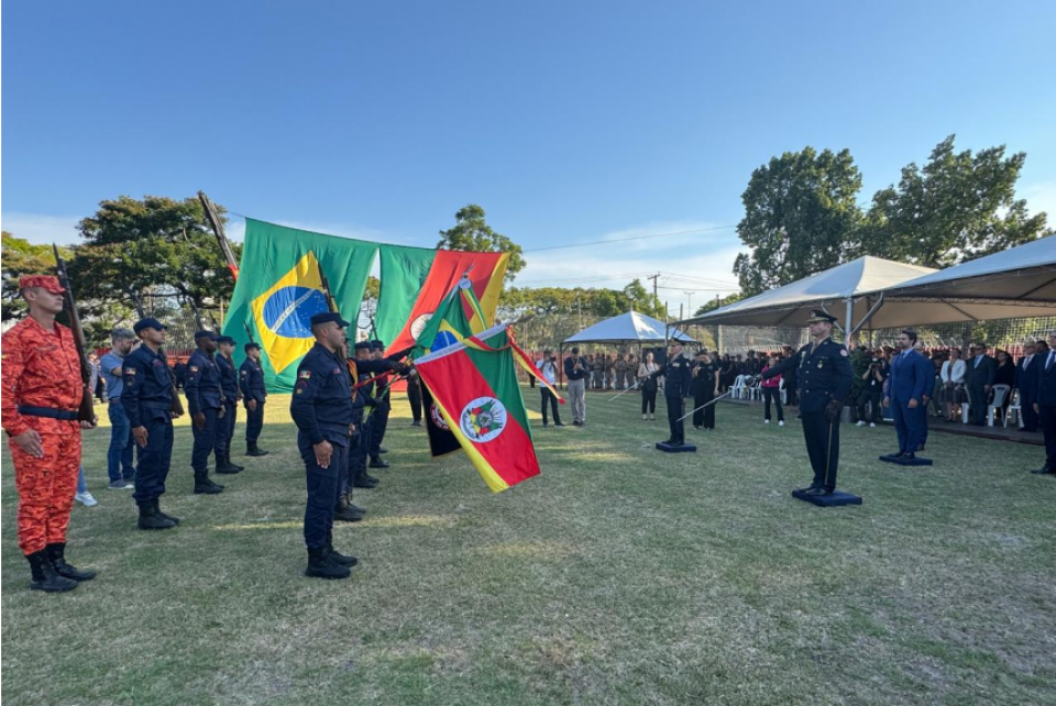 CREA-RS presente à passagem de comando do CBMRS