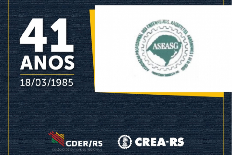 ASEASG completa 41 anos