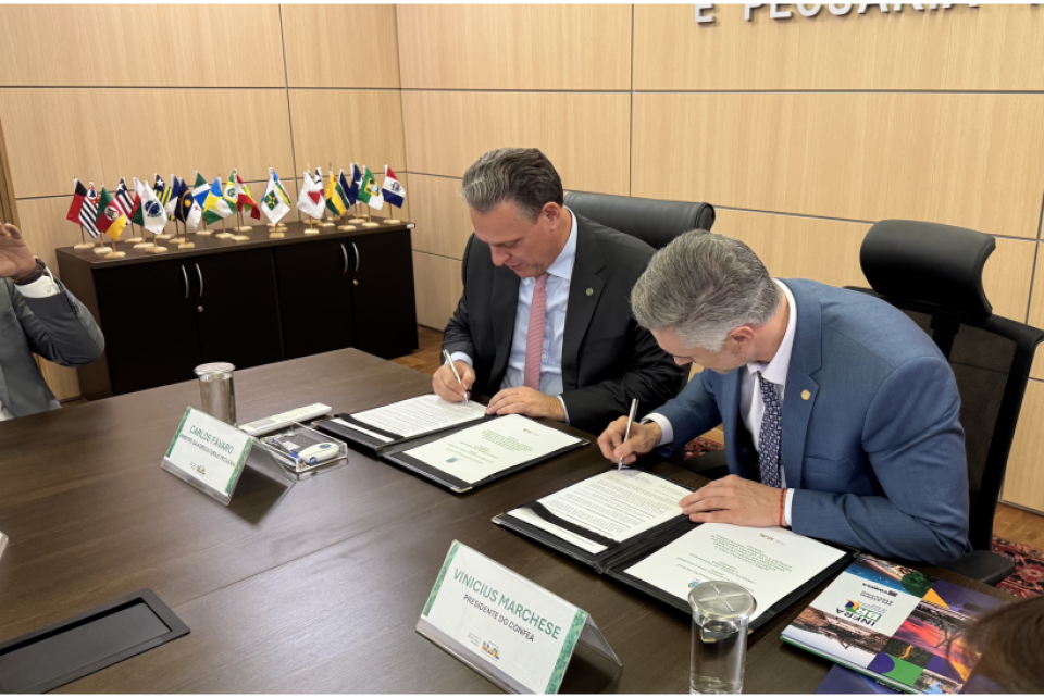 Confea e Mapa firmam acordo para fortalecer sanidade agropecuária
