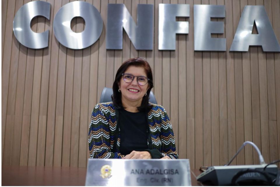 Ana Adalgisa assume a presidência em exercício do Confea