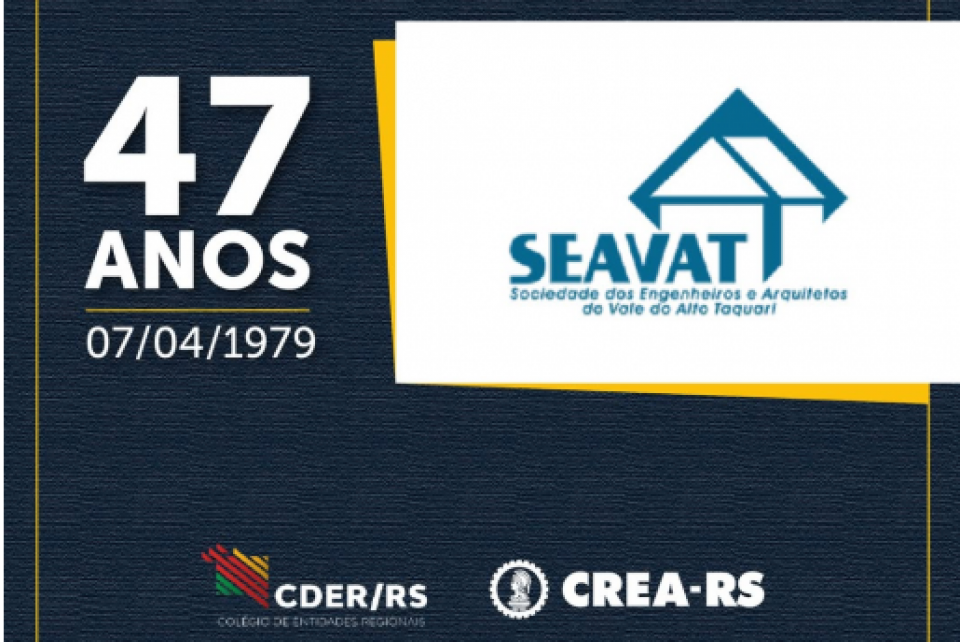 Seavat comemora 47 anos