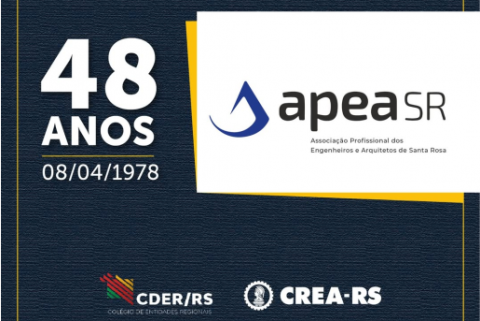 APEASR comemora seus 48 anos de fundação