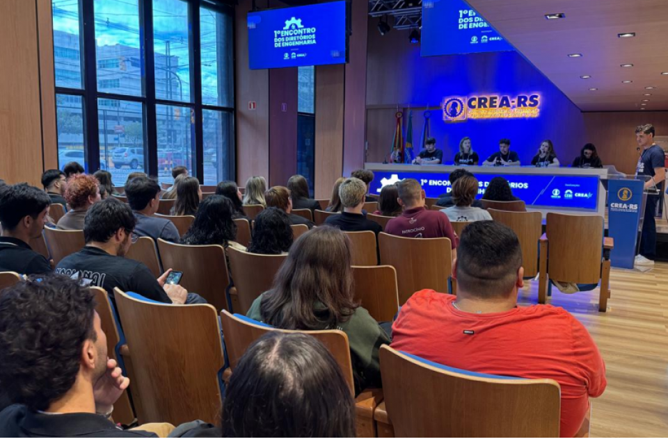 Conselho gaúcho abre as portas para encontro de diretórios acadêmicos de engenharia