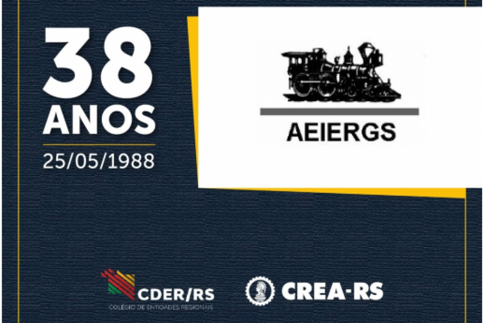 AEIERGS comemora 38 anos