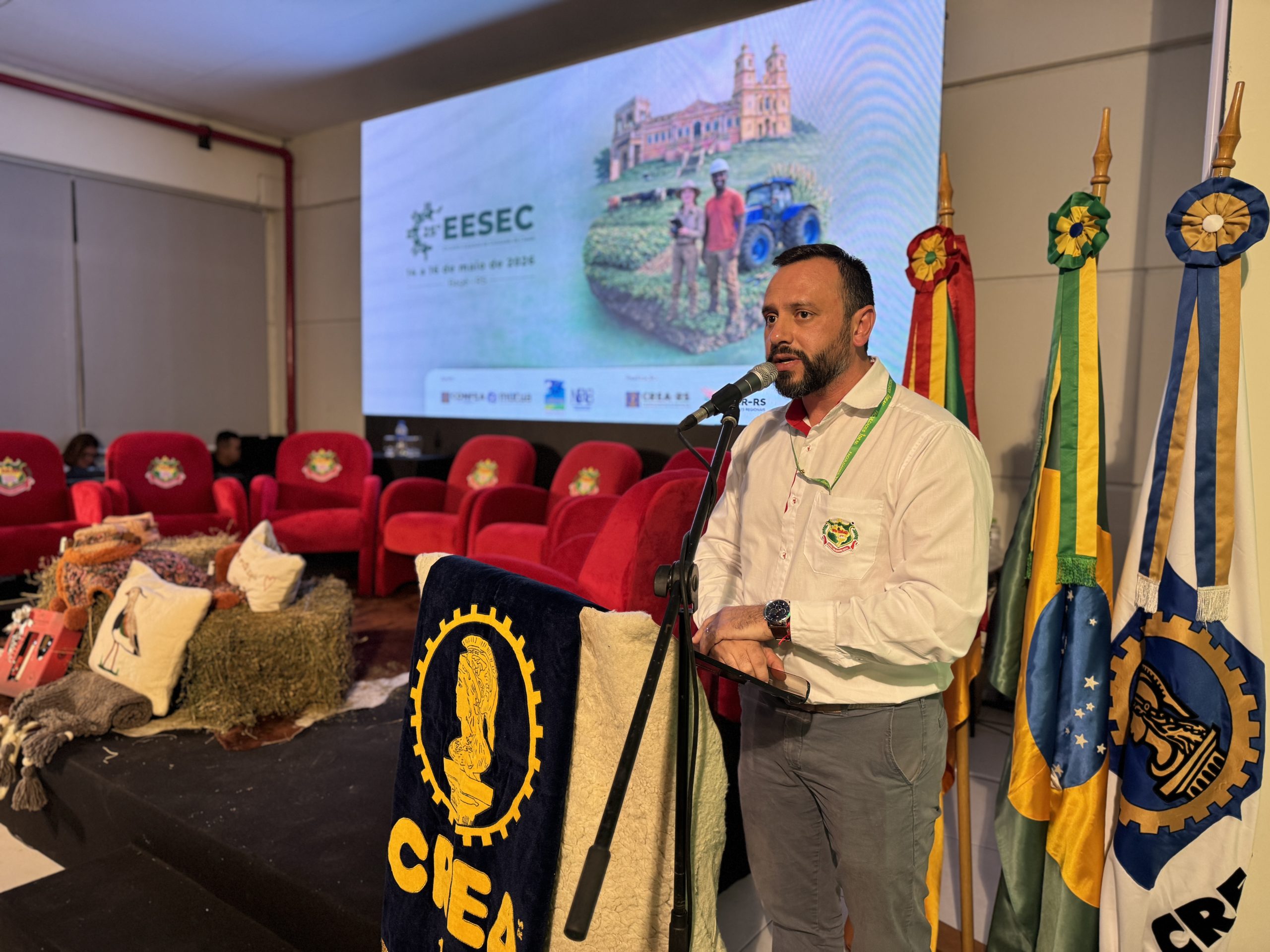 Diretor do Ideau de Bagé, Fabrício Azambuja