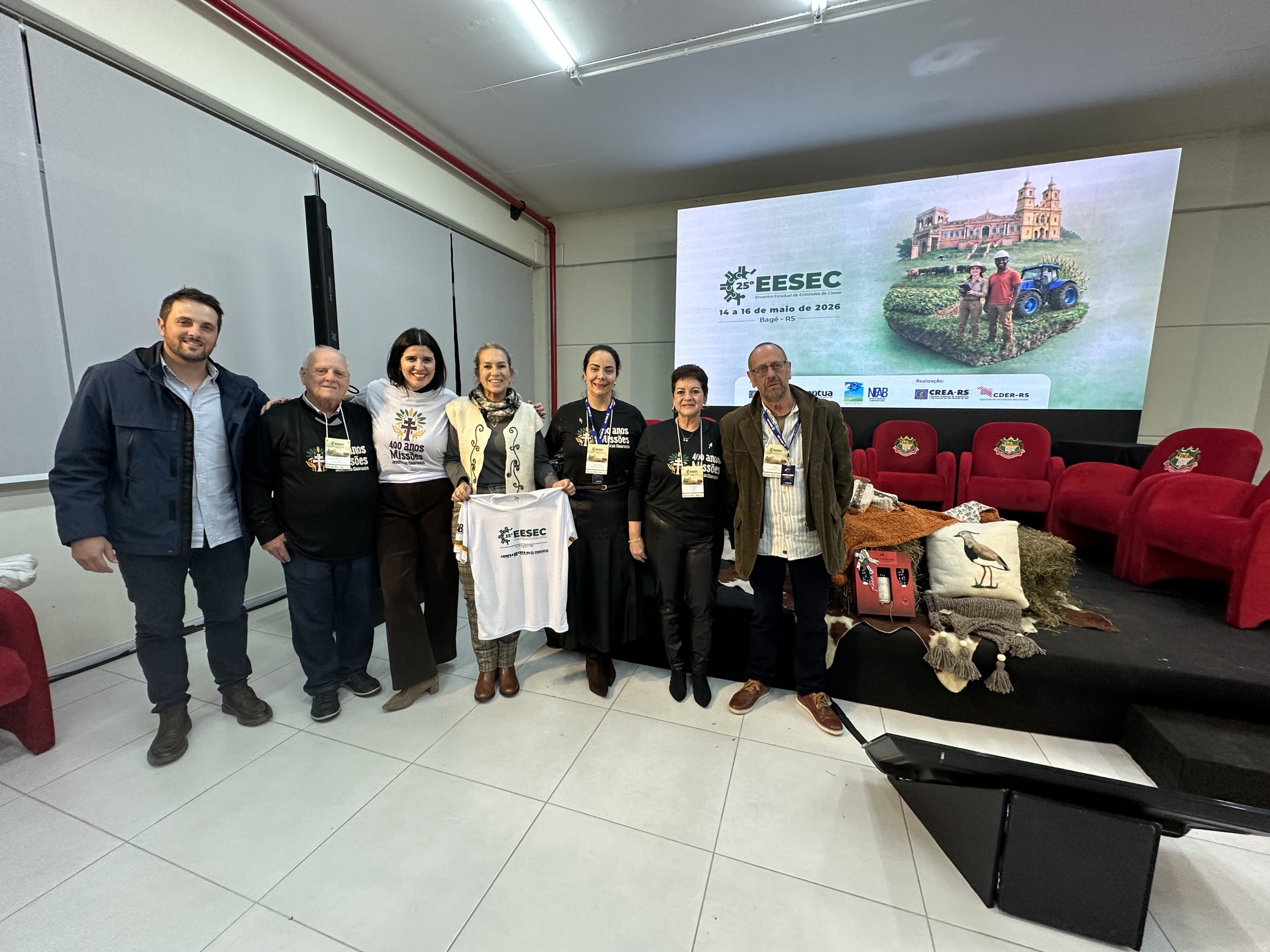 Santo Ângelo recebeu o bastão e será o anfitrião em 2027