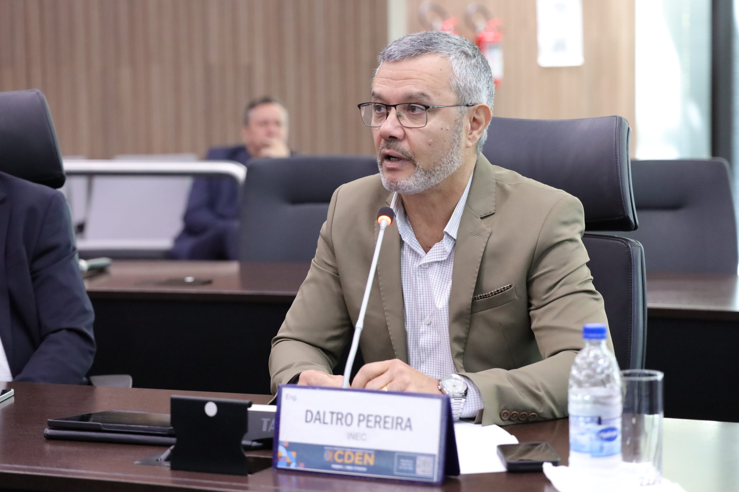 Representante do Inec, eng. civ. Daltro Pereira