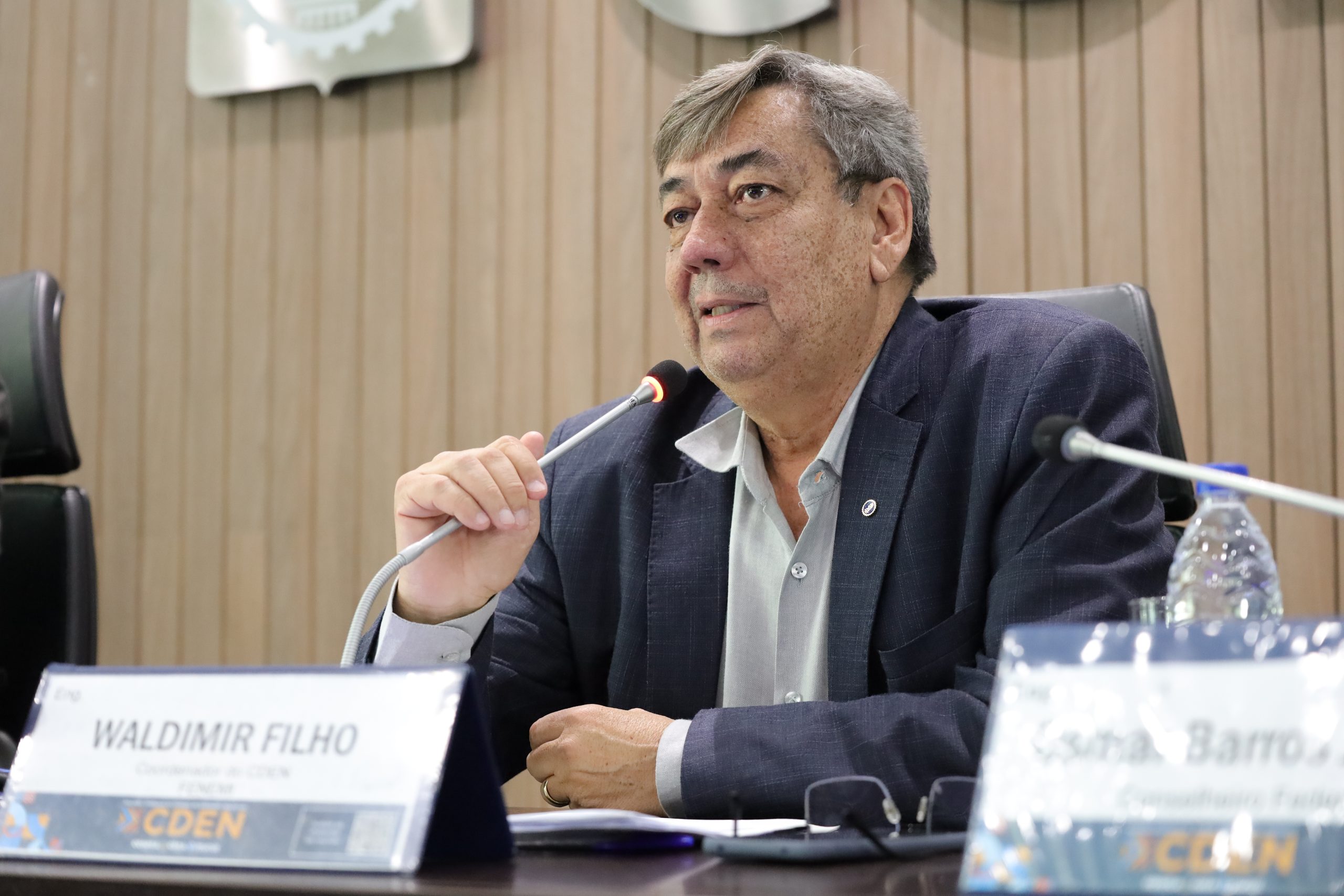 Coordenador do Cden, eng. mec. Waldimir Teles Filho