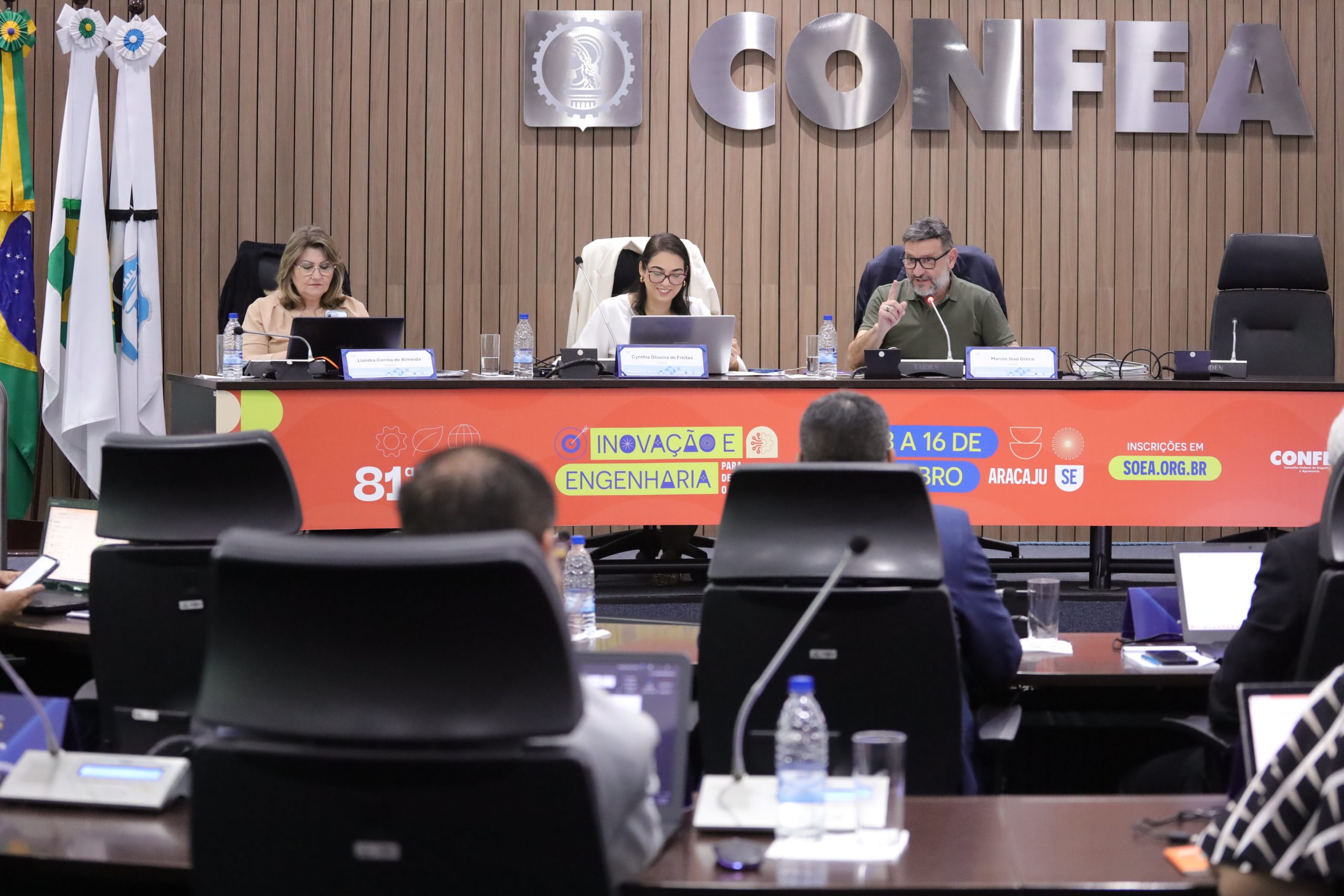 Coordenada pelo representante gaúcho Marino Greco e tendo a engenheira Cynthia Oliveira como coordenadora adjunta, CNCE apresentou a evolução de grupos de trabalho