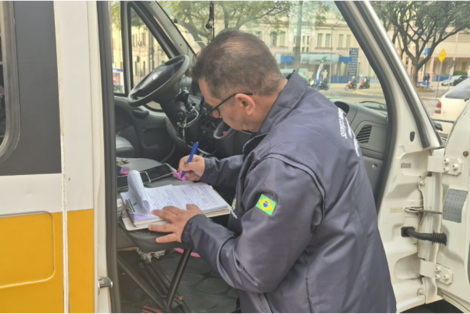 CREA-RS e Secretaria de Transporte de Passo Fundo realizam fiscalização de transporte escolar