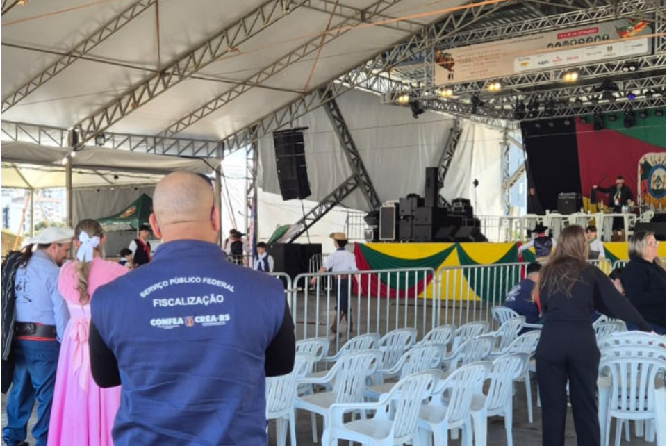 Semana Farroupilha: CREA-RS fiscaliza eventos alusivos à data