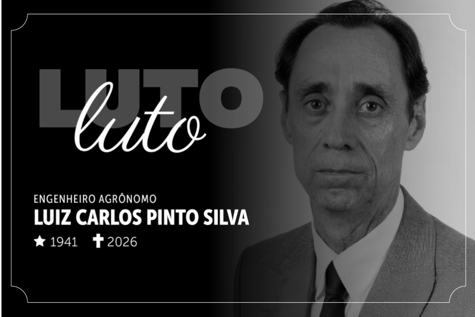 Nota de Pesar: Engenheiro Agrônomo Luiz Carlos Pinto Silva