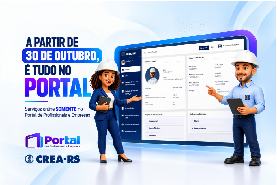 A partir de 30 de outubro, é tudo no Portal